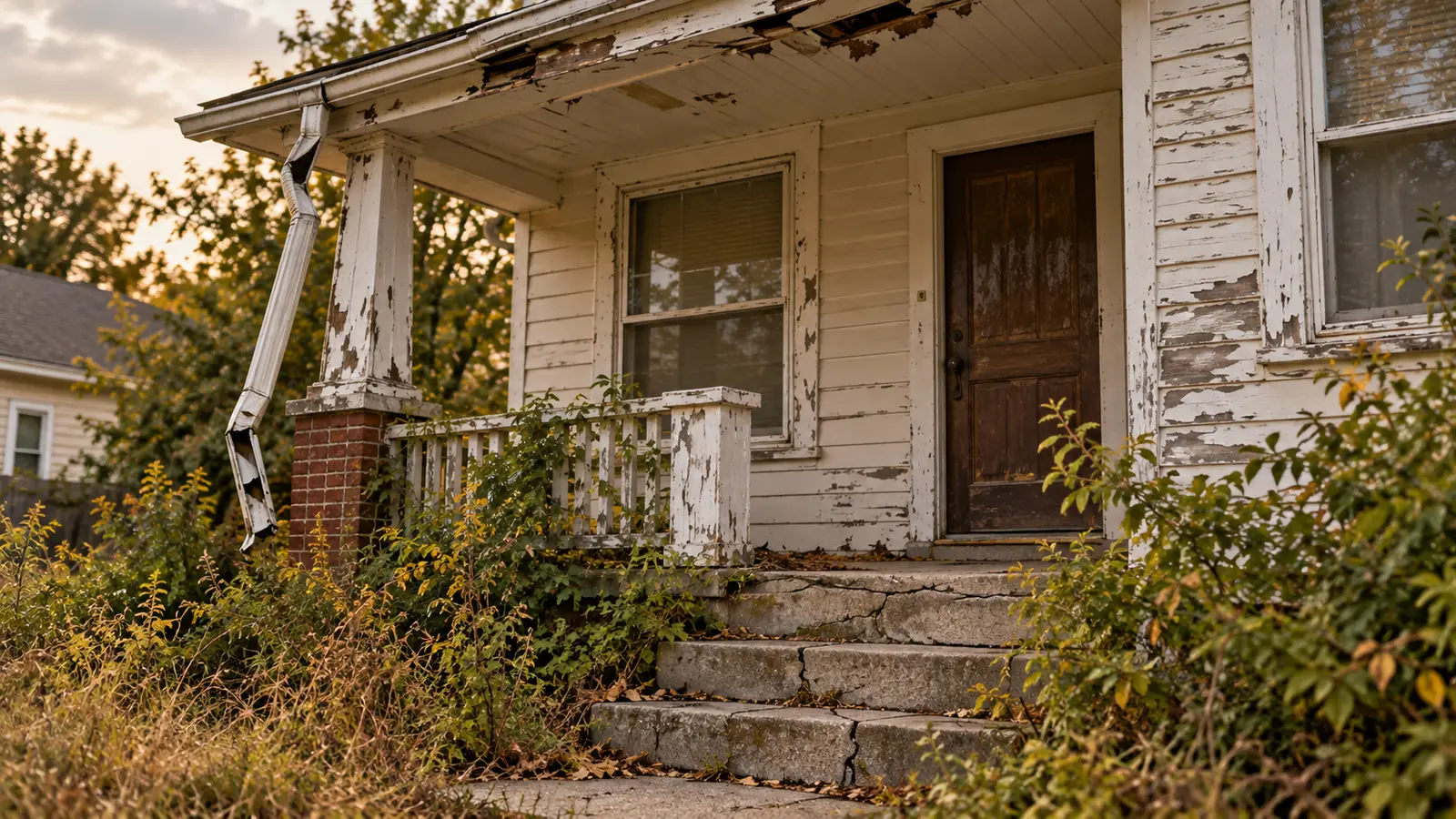 code violation peeling paint house