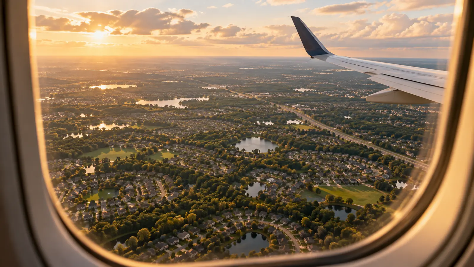 out of state owner airplane view