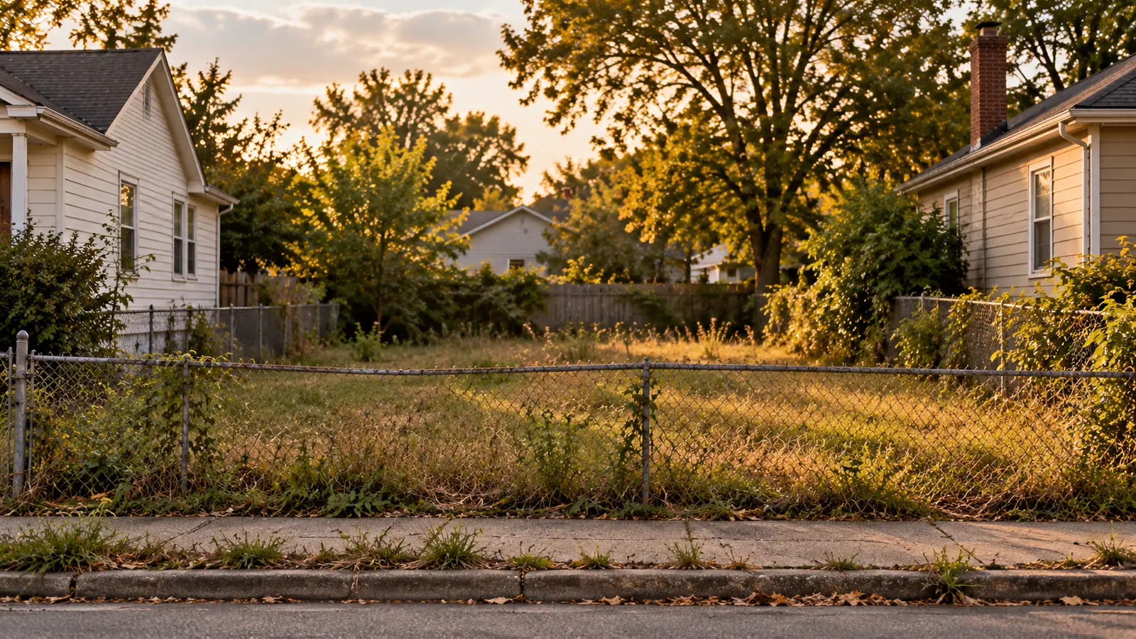 vacant residential lot